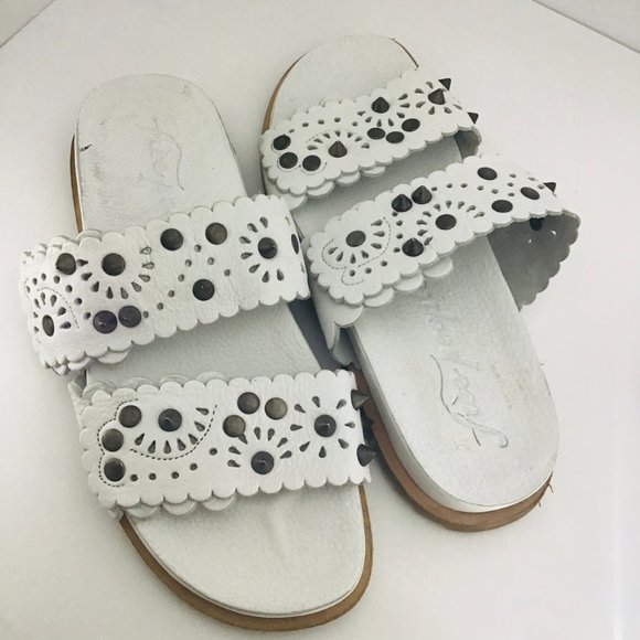 💙 Free People | Footbed Sandal - Picture 4 of 11